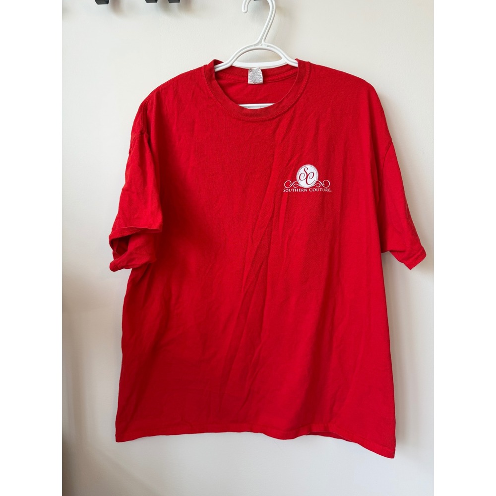 Southern Couture Red My Greatest Blessings Call Me Mom Graphic T-Shirt XL